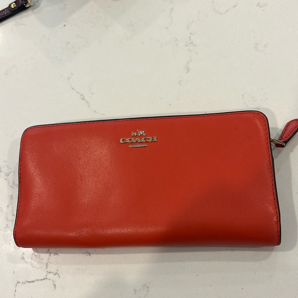 Brand new tiny scuff COACH wallet